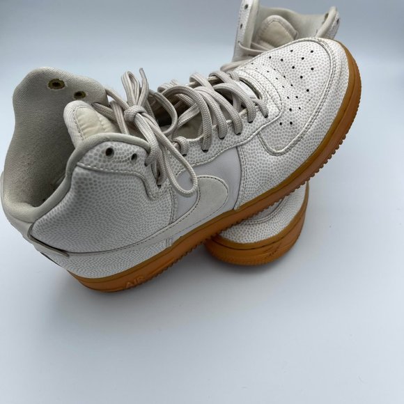 Nike Air Force 1 High SE Grey Gum Women- Size 8.5 - Picture 10 of 11
